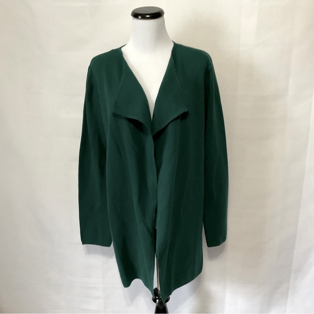 Vince Camuto waterfall open front cardigan 100% Cotton, size medium NWT